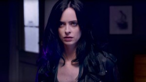 Jessica Jones with the angry face
