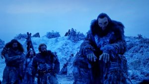 Wildlings discuss joining Jon's army