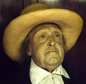 Jeremy Bentham corpse wearing hat