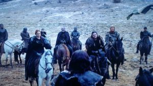 Jon, Sansa, Davos and Tormund meet Ramsay.