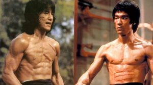 Bruce Lee and Jackie Chan are ready to rumble