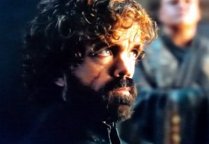 Tyrion Lannister offers counsel during a