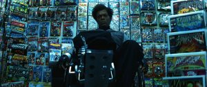 Samuel L Jackson as Mr.Glass in Unbreakable