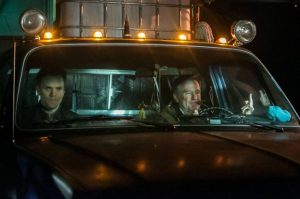 Robin Williams and Joel McHale drive to Chicago