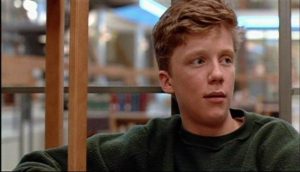 Michael Anthony Hall as Brian in The Breakfast Club