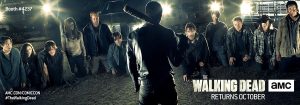 Season Seven promo poster for the Walking Dead