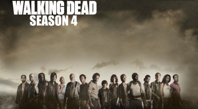 walking dead s4 cast poster