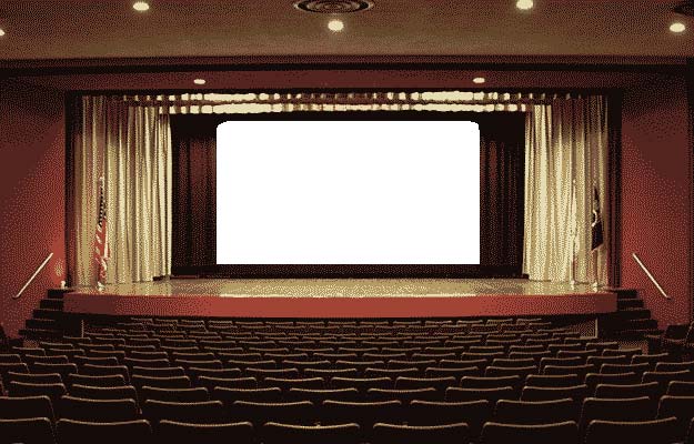 generic picture of a movie theater