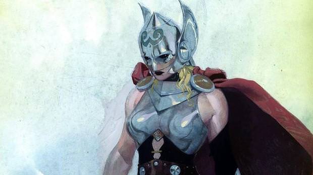 Marvels new design for lady Thor