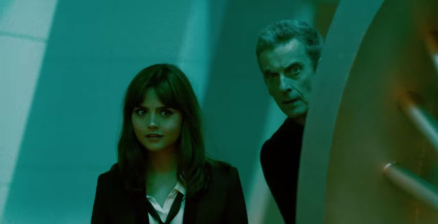 clara and the doctor in time heist