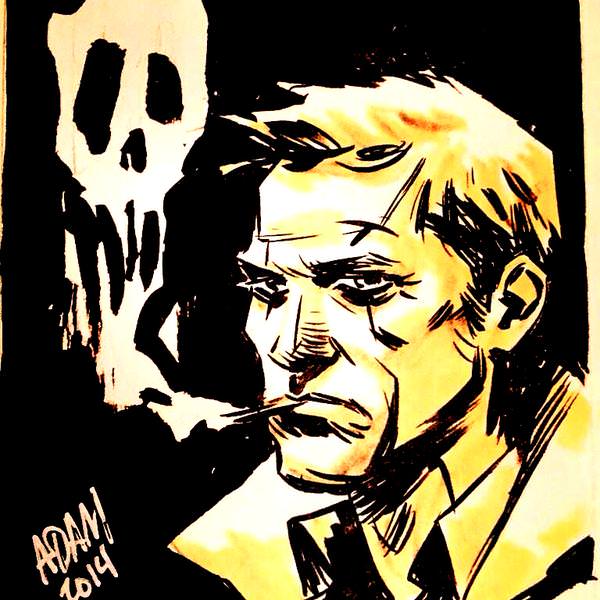 Constantine fan art by adam gorham