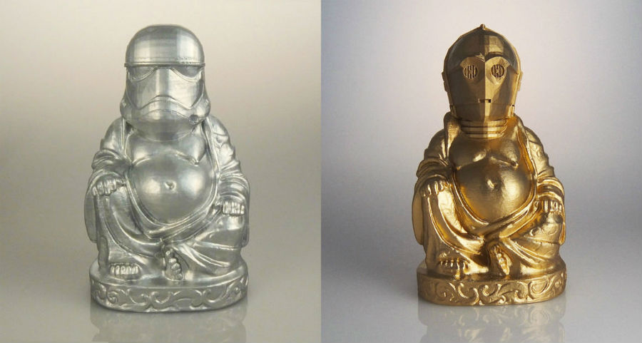 zen storm trooper and c3p0