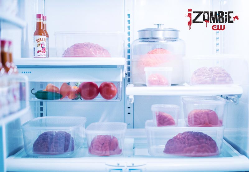 brains in hte fridge from izombie