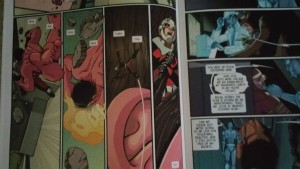 included Ant Man comic