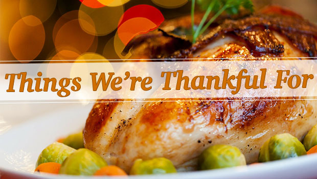 A List of What We Are Thankful For
