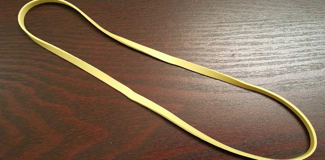 Yellow Rubberband