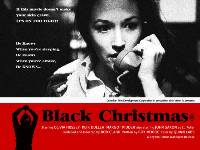 movie poster for Black Christmas from 1974