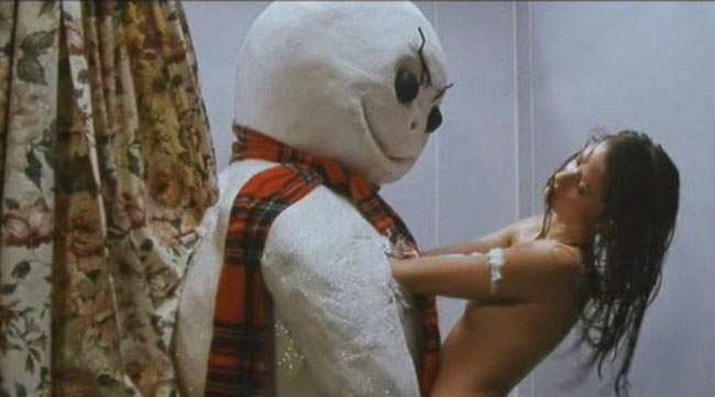 Snowman in tub killing girl