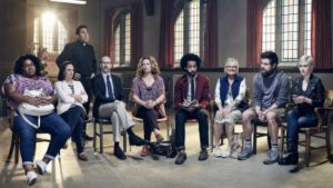 The cast of People of Earth