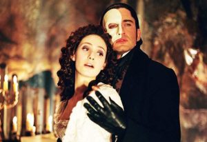 The Phantom and Christine sing
