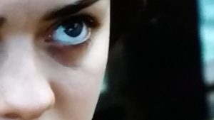 A close up of Arya Stark