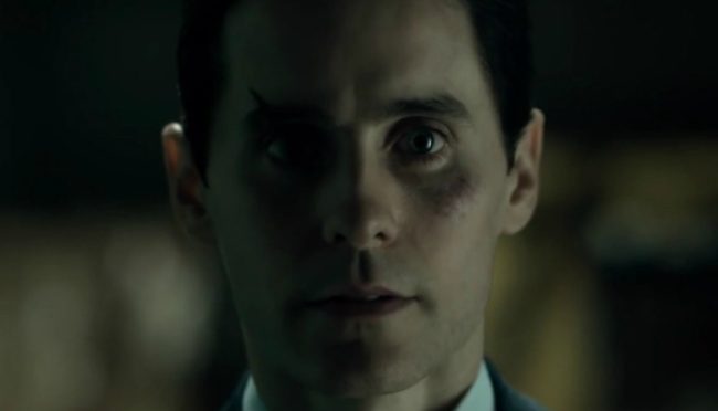 Jared Leto looking tense in The Outsider