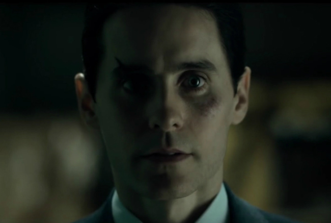 Jared Leto looking tense in The Outsider