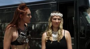 Ivy and Reese head off to Burning Man in Bus Party to Hell
