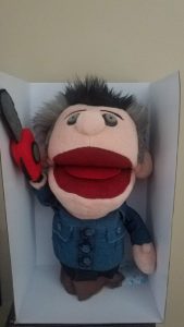 NECA's puppet Ashy Slashy from Ash Vs. Evil Dead