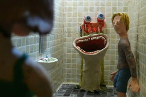 T id for Toilet in horror anthology ABCs of Death