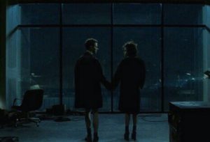 Final scene in David Fincher's Fight Club