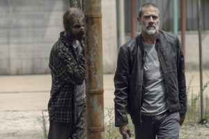 Negan walks Sanctuary in The Walking Dead season nine