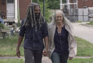 Carol and the King head to the fair in season nine of The Walking Dead