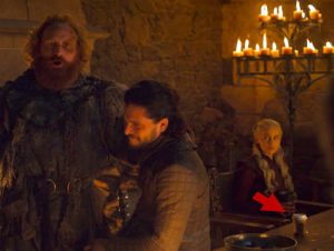 the Starbucks coffee in Winterfell on Game of Thrones
