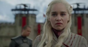 Daenerys furious at Cersei in The Last of the Starks