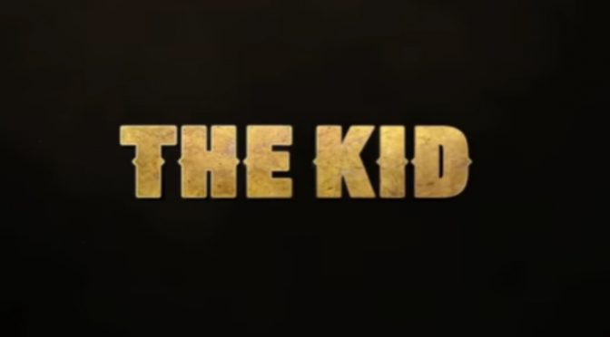 Movie Header for the Western The Kid
