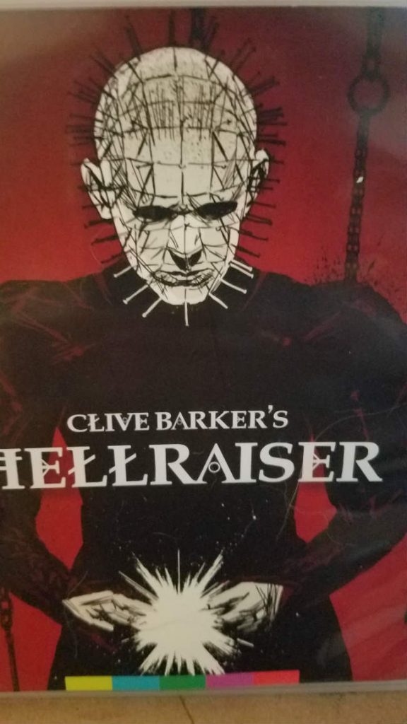 Cover of Arrow Video's recently released Hellraiser