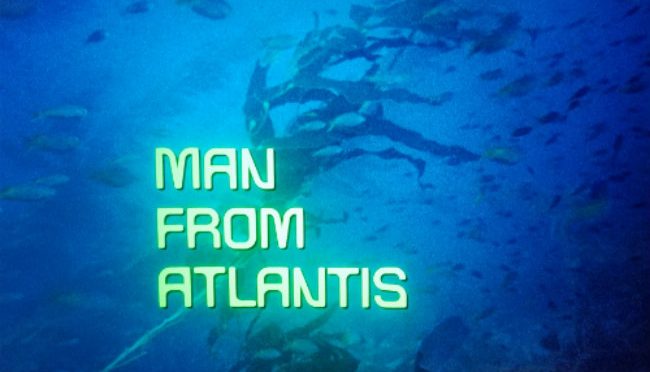 Opening title card to Man from Atlantis