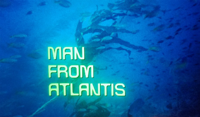 Opening title card to Man from Atlantis