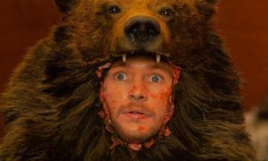 Christian gives new meaning to being a bear in Midsommar