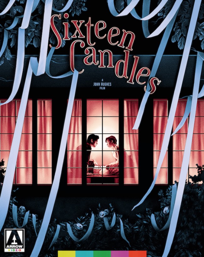 Cover to Arrow Video's Blu-ray release of Sixteen Candles