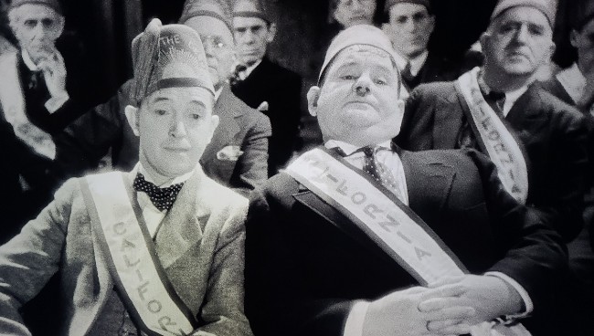 Laurel and Hardy in Sons of the Desert