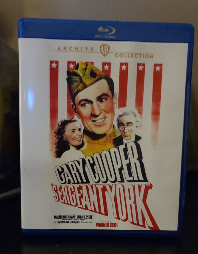Front cover of Sergeant York Blu-ray