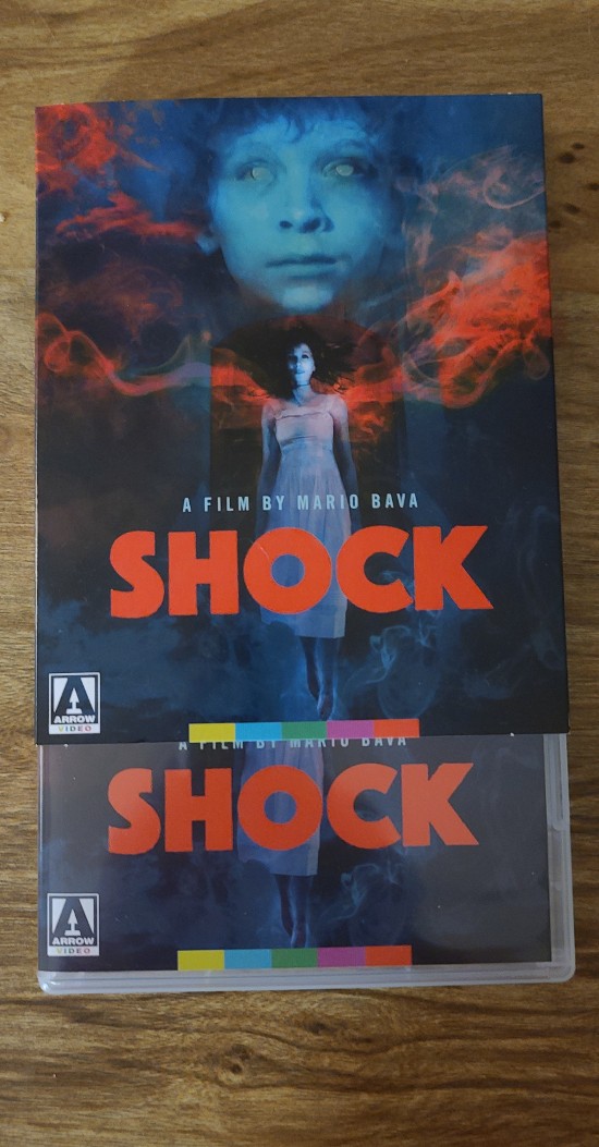 Cover to Arrow Video's Blu-ray of Shock