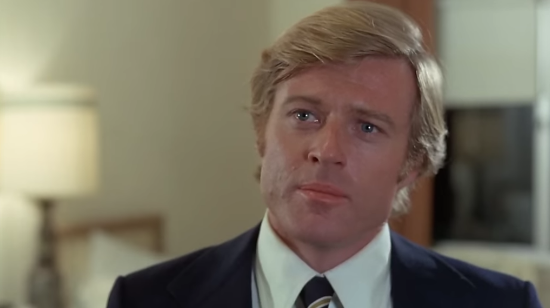 Robert Redford wondering what's next in The Candidate.