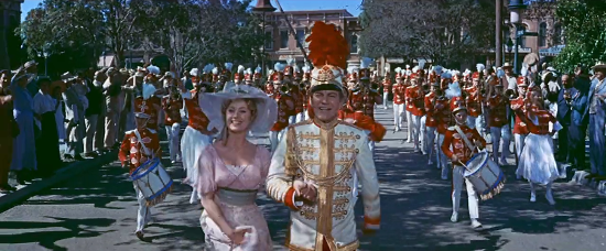 Marion and Harold march off into the sunset.